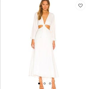 Revolve RESA Noelle Dress in White
